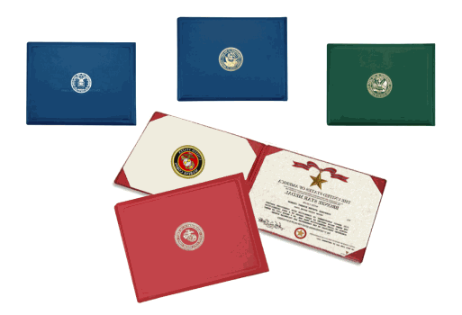 Certificate Holders, Certificate Covers